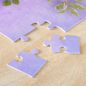 Personalisiertes Puzzle Unicorn Rose Pink Girl (Seite)