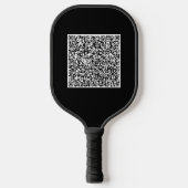 Personalisiertes QR-Code-Pickleball-Paddel Pickleball Schläger (Vorderseite)