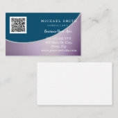 Personalisiertes QR-Logo für Unternehmen Visitenkarte (Vorne/Hinten)