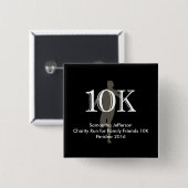 Personalisiertes Querfeldeinandenken des Button (Vorne & Hinten)