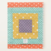 Personalisiertes Quilting-Patchwork Planer (Rückseite)