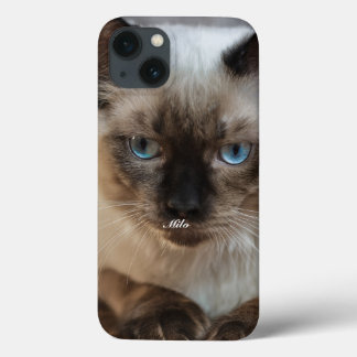 Personalisiertes Ragdoll-Katzenfoto und Name Case-Mate iPhone Hülle