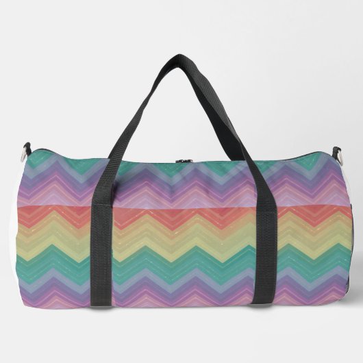 Personalisiertes Rainbow-Bag Duffle Bag (Vorderseite)