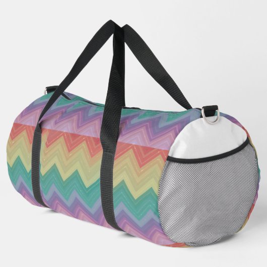 Personalisiertes Rainbow-Bag Duffle Bag (Rechte Ecke)