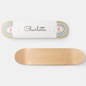 Personalisiertes Rainbow-Skateboard Skateboard (Horizontal)