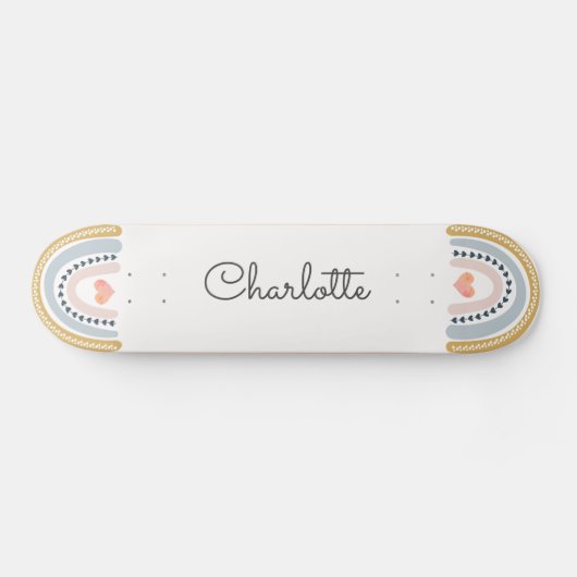 Personalisiertes Rainbow-Skateboard Skateboard (Horizontal)