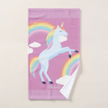 Personalisiertes Rainbow Unicorn