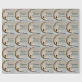 Personalisiertes Ramadan Kareem-Geschenkpapier Geschenkpapier (Flach)