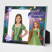 Personalisiertes Rapunzel-Tischfoto Fotoplatte (Seite)
