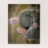 Personalisiertes Rätsel mit Ihren Text- und Akzent Puzzle (Vertikal)