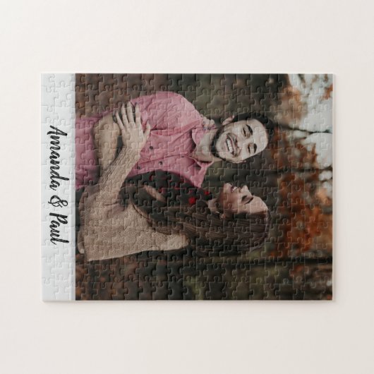 Personalisiertes Rätsel Puzzle (Horizontal)