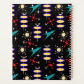 Personalisiertes Raumzeitalter Planer (Rückseite)