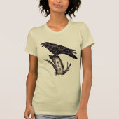 Personalisiertes Raven/Crow T-Shirt, Originalkunst T-Shirt (Vorderseite)