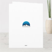 Personalisiertes Raven Erholung Meilenstein-Gesche Karte (Rückseite)