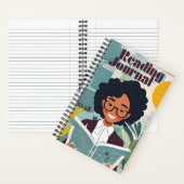 Personalisiertes Reading Journal Notizblock (Innen)
