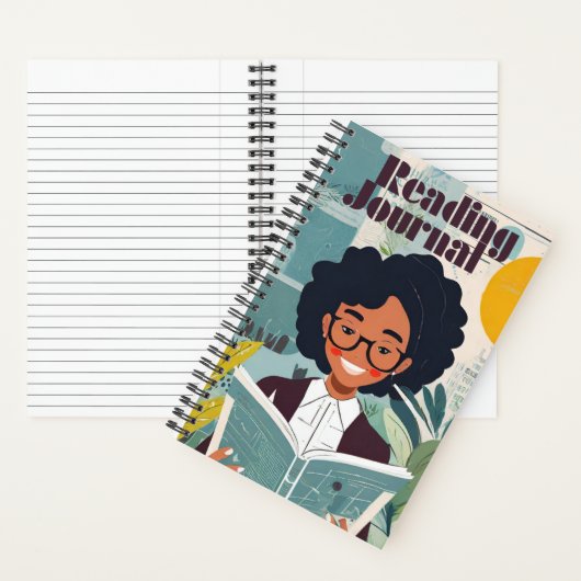 Personalisiertes Reading Journal Notizblock (Innen)