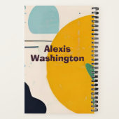 Personalisiertes Reading Journal Notizblock (Rückseite)