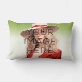 Personalisiertes rechteckiges Drehkopfkissen Lendenkissen