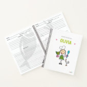 Personalisiertes RECIPE-Notebook Notizblock (Innenseite)