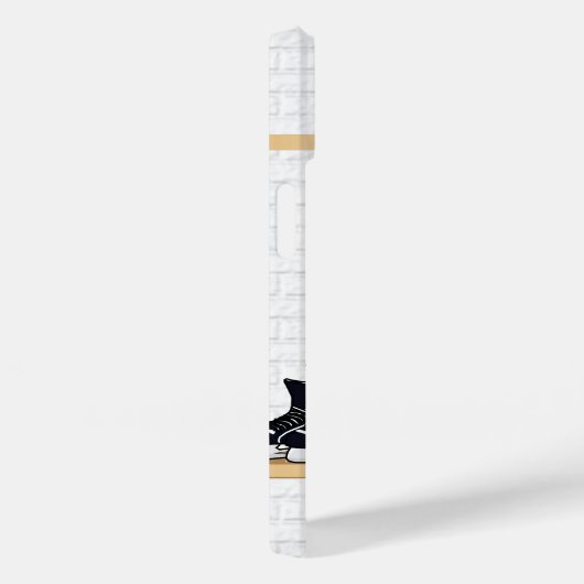 Personalisiertes Red and White Ice Hockey Jersey Case-Mate iPhone Hülle (Rückseite / Rechts)