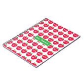 Personalisiertes Red Apple Notebook Notizblock (Linke Seite)