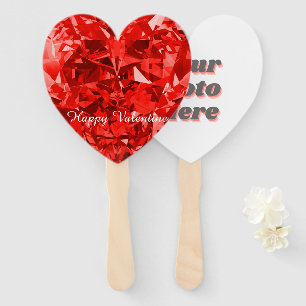Personalisiertes Red Diamond Set der Fans Fächer