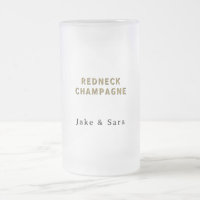 Personalisiertes Redneck-Champagner