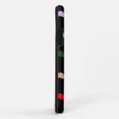 Personalisiertes Regenbogen-Schnurrbartmuster auf Case-Mate iPhone Hülle (Hinten/Rechts)