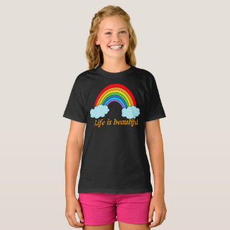 Personalisiertes Regenbogen-Shirt | Benutzerdefini T-Shirt