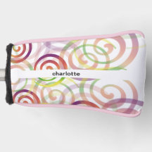 Personalisiertes Regenbogen-Spiralmuster