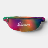 Personalisiertes Regenbogenblossom Bauchtasche (Ablage )