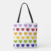 Personalisiertes Regenbogenprofil Tasche (Rückseite)