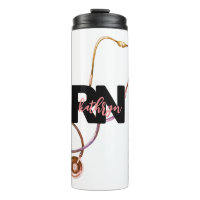 Personalisiertes registriertes Nurse RN Monogramm 