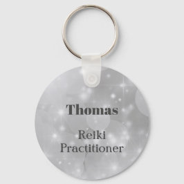 Personalisiertes Reiki Practitioner-Design Schlüsselanhänger