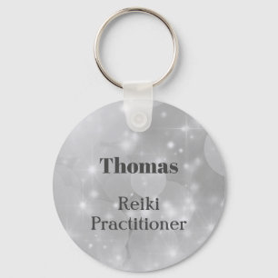 Personalisiertes Reiki Practitioner-Design Schlüsselanhänger
