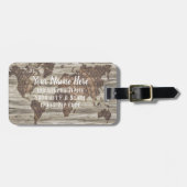 Personalisiertes Reiseangebot | Gepäckmarke Gepäckanhänger (Vorderseite horizontal)