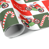 Personalisiertes Reisebüro Geschenkpapier (Rolleneckpunkt)