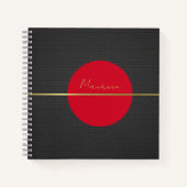 Personalisiertes Reisejournal Notizblock (Vorderseite)