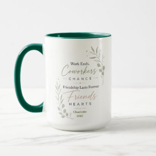 Personalisiertes Rentenfreundschaftsgeschenk Tasse