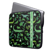Personalisiertes Reptil Amphibientier Laptopschutzhülle (Vorderseite Links)