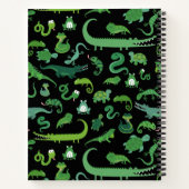 Personalisiertes Reptil Amphibientier Notizblock (Rückseite)