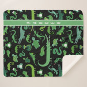 Personalisiertes Reptil Amphibientier Sherpadecke (Vorderseite (Horizontal))
