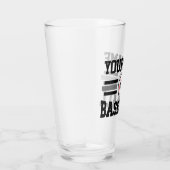 Personalisiertes Retro-Baseball-Player-Team Glas (Rechts)