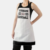 Personalisiertes Retro-Baseball-Player-Team Schürze (InSitu)