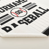 Personalisiertes Retro-Baseball-Player-Team Sherpadecke (3/4)