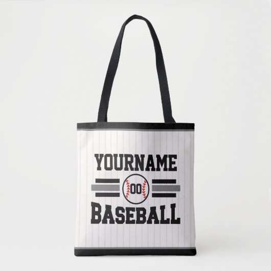 Personalisiertes Retro-Baseball-Player-Team Tasche (Vorderseite)