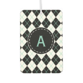 Personalisiertes Retro Car Air Freshener Geschenk Autolufterfrischer (Vorderseite)