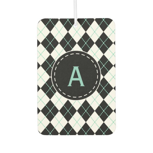 Personalisiertes Retro Car Air Freshener Geschenk Autolufterfrischer (Vorderseite)