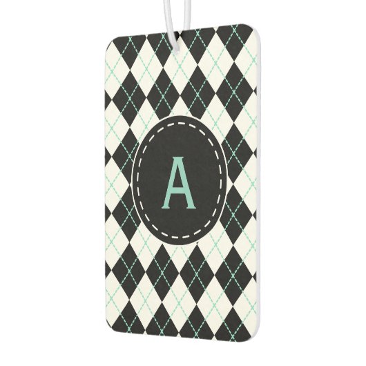 Personalisiertes Retro Car Air Freshener Geschenk Autolufterfrischer (Links)