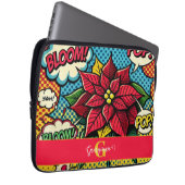 Personalisiertes Retro-Comic Pop Pinakothek Züst Laptopschutzhülle (Vorne Rechts)